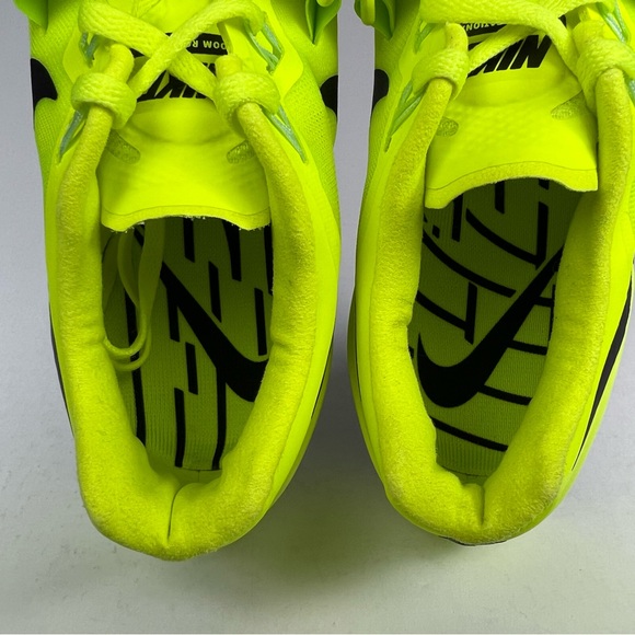 Nike Zoom Rotational 6 Volt Green Black Throwing Shoes - Picture 9 of 11